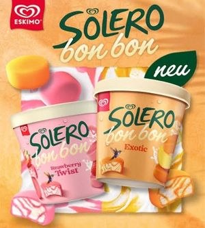 🍧 Solero Eis bon bon im Snackformat gratis ausprobieren