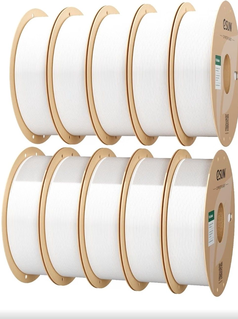 eSun PLA Filament 10kg weiß eSun PLA Filament 10kg weiß