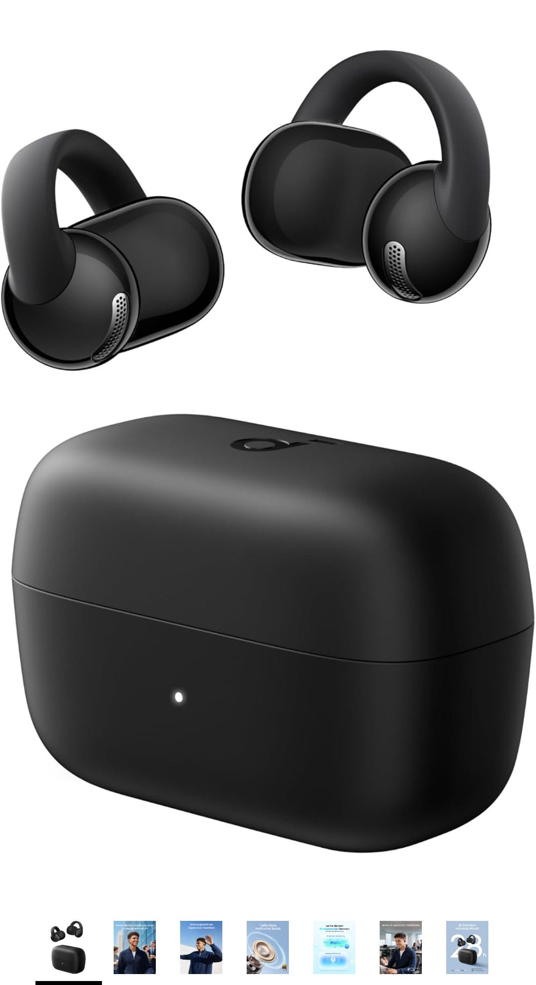 soundcore by Anker C50i, Open Ear Kopfhörer, Clip On Earbuds, Ultra bequem