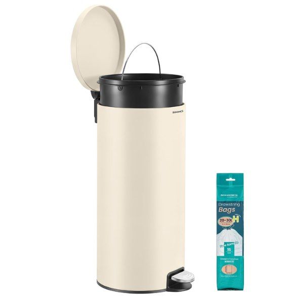 🗑️ SONGMICS Mülleimer (30l) mit Deckel & Softclose für 29,99€ (statt 40€)