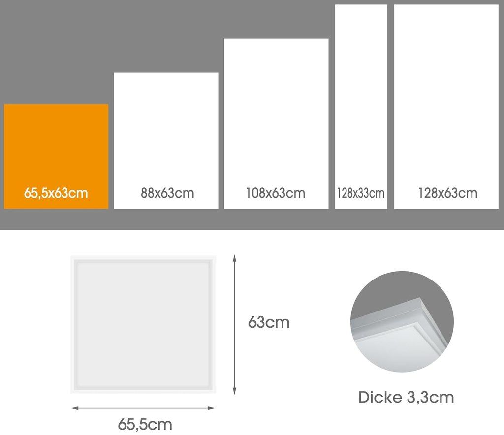 🌡️ Bis zu 20% Rabatt auf LED-Infrarotdeckenheizung z.B. 400W für 191,92€ (statt 240€) 🌡️ Bis zu 20% Rabatt auf LED Infrarotdeckenheizung z.B. 400W für 191,92€ (statt 240€)