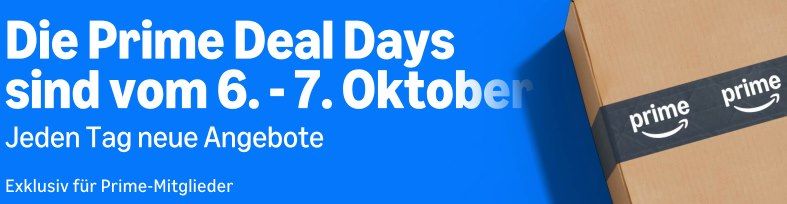 🛒 Amazon Prime Days vom 06.10. bis 07.10.2026 ➡️ die ersten Infos ➡️ 🛒 Amazon Prime Days vom 06.10. bis 07.10.2026 ➡️ die ersten Infos ➡️
