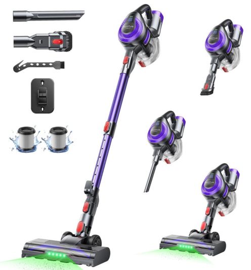 🧹 Honiture Y10 Akku Staubsauger mit 500W und 45 Min für 67,50€ (statt 150€) 🧹 Honiture Y10 Akku Staubsauger mit 500W und 45 Min für 67,50€ (statt 150€)