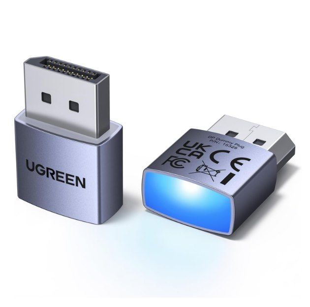🖥️ 2x UGREEN Displayport Dummy Plug 4K@60Hz für 9,29€ (statt 12€)