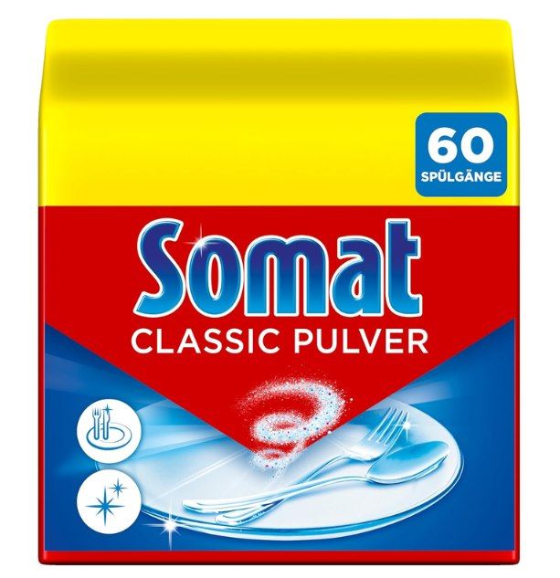 🍽️  Somat Classic Spülmaschinenpulver für 60 Spülgänge für 3,19€ (statt 5€)
