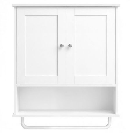 🗄️ VASAGLE Badezimmerschrank mit Handtuchhalter & offenem Fach für 26,99€ (statt 36€)