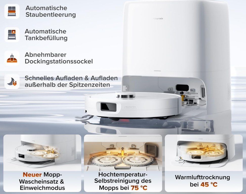 🧹 roborock Qrevo 2 Pro Set Saugroboter mit Warmlufttrocknung für 549,99€ (statt 590€) 🧹 roborock Qrevo 2 Pro Set Saugroboter mit Warmlufttrocknung für 549,99€ (statt 590€)