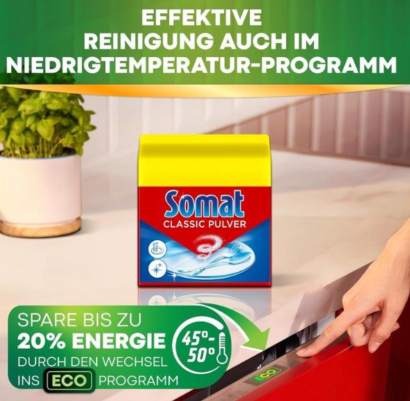 🍽️ Somat Classic Spülmaschinenpulver für 60 Spülgänge für 3,19€ (statt 5€) 🍽️ Somat Classic Spülmaschinenpulver für 60 Spülgänge für 3,19€ (statt 5€)