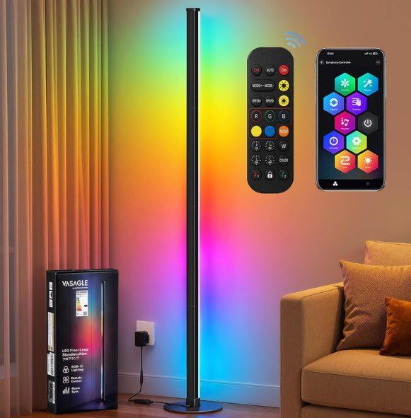 💡 VASAGLE LED RGB IC Stehlampe mit App-Steuerung für 27,99€ (statt 38€)