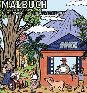 ✍🏻 Gratis Malbuch von der AWO: Gemeinsam für eine gerechte Welt