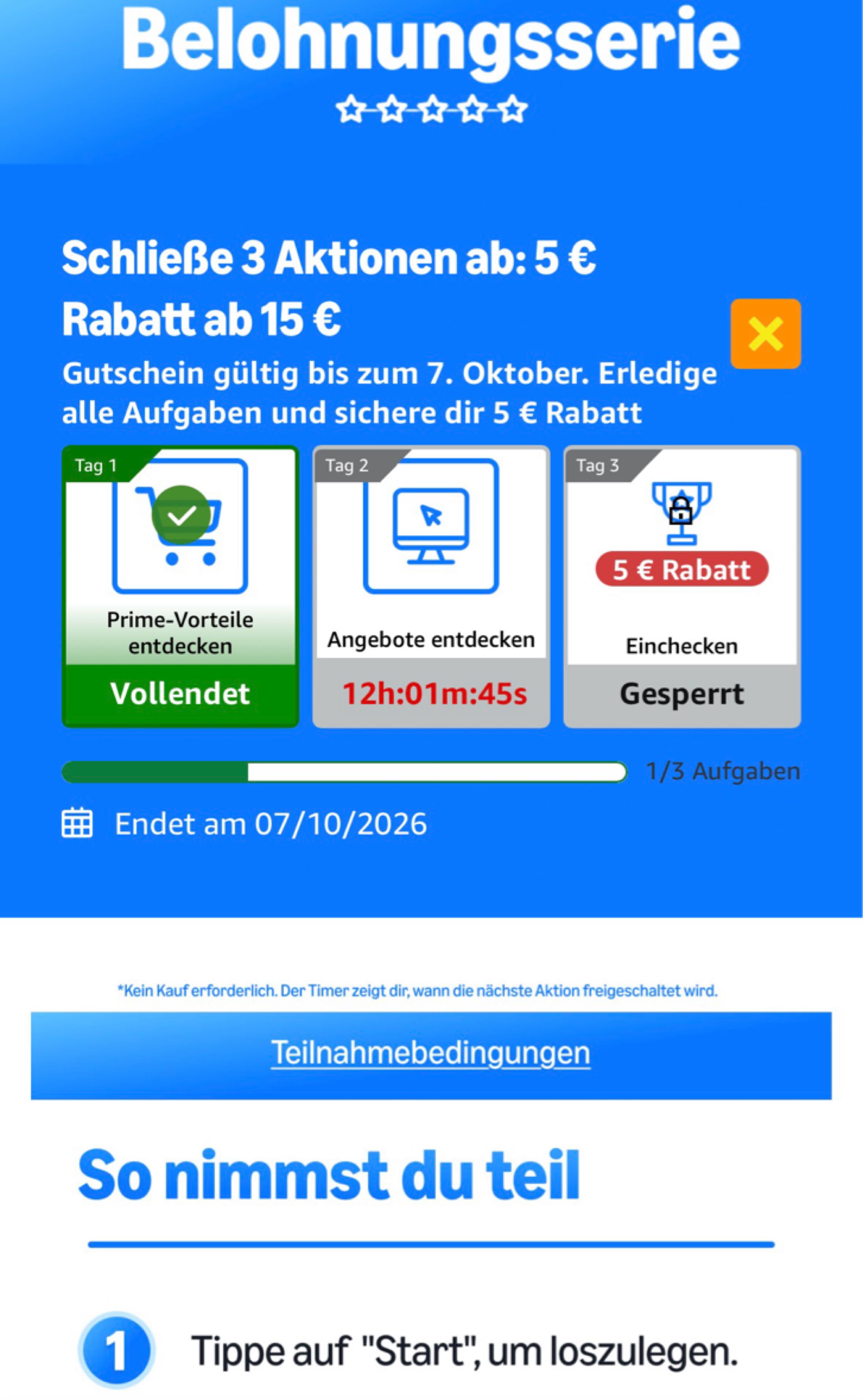 Amazon verschenkt 5 Euro Gutschein an Prime Kunden