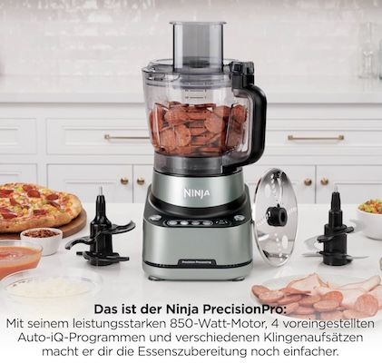 🤯🔝👨🍳 Ninja PrecisionPro Küchenmaschine mit 2,1L für 99,98€ (statt 120€) 🤯🔝👨🍳 Ninja PrecisionPro Küchenmaschine mit 2,1L für 99,98€ (statt 120€)