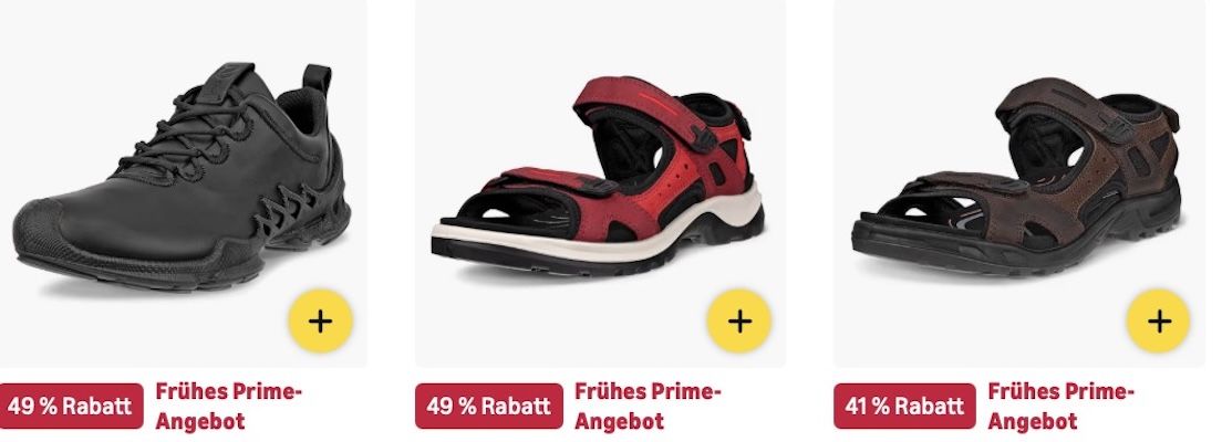 👞🤑👟Amazon: ECCO Sneaker im frühen Prime Sale mit bis  62% z.B. MX 820 Sneaker für 62€ (statt 103€)