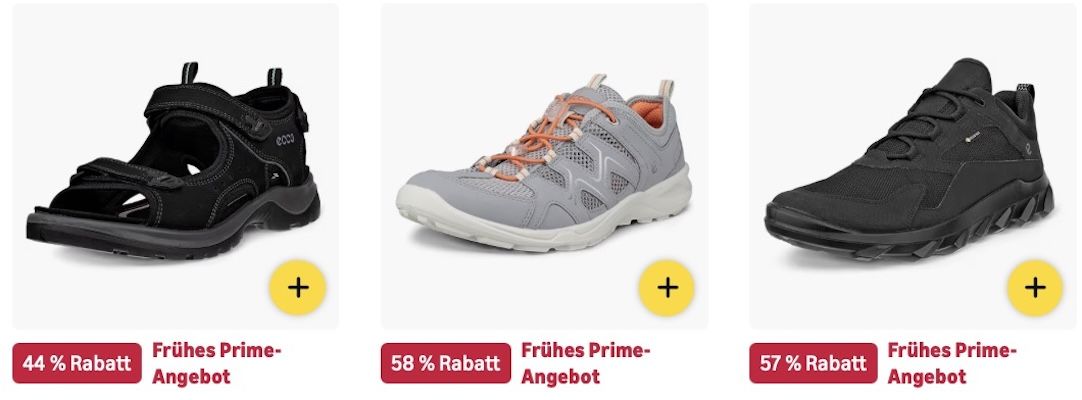 👞🤑👟Amazon: ECCO Sneaker im frühen Prime Sale mit bis  62% z.B. MX 820 Sneaker für 62€ (statt 103€)