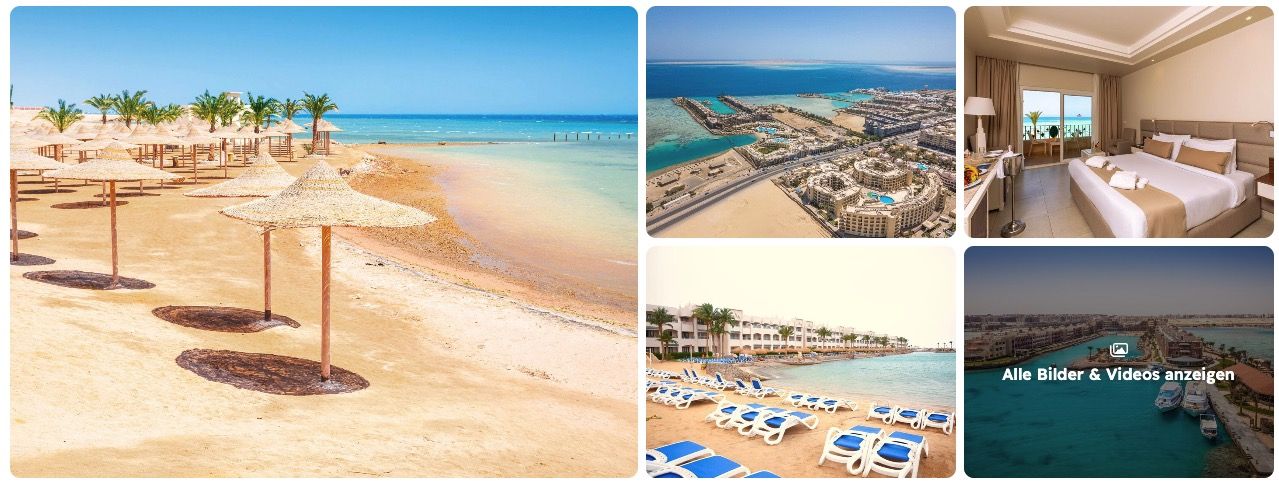 ☀️ 8 Tage Hurghada im 4* Hotel 🇪🇬 mit All Inclusive 🍹 ab 444€ (statt ab 589€)