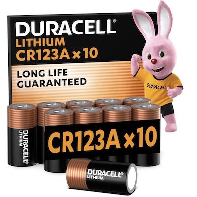 🔋 10x Duracell CR123 High Power Lithium Batterie für 29,69€ (statt 35€)