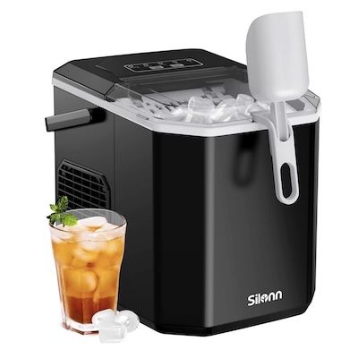 🥶 Silonn Eiswürfelmaschine mit 9 🧊 in 6 Min für 67,99€ (statt 80€)