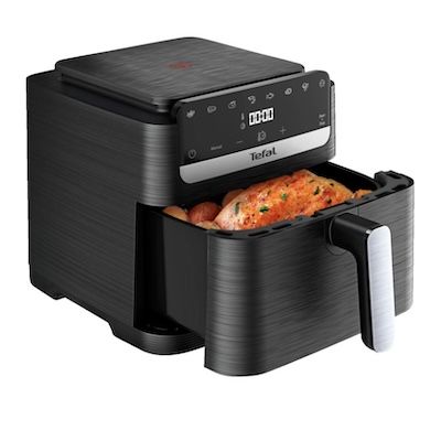 🍗 Tefal EY8618 Easy Fry Mega Compact Heißluftfritteuse für 77€ (statt 89€)