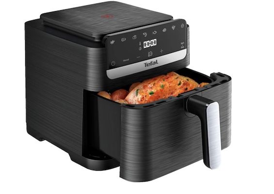 🍗 Tefal EY8618 Easy Fry Mega Compact Heißluftfritteuse für 77€ (statt 89€)