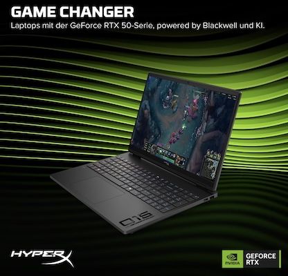 HP HyperX Omen 15   15,3 Laptop mit 16/512GB für 1.369€ (statt 1.599€)