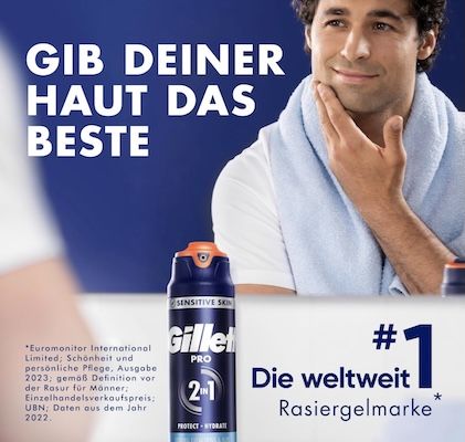 🪒 3x 200ml Gillette PRO Rasiergel für 12,69€ (statt 15€) 🪒 3x 200ml Gillette PRO Rasiergel für 12,69€ (statt 15€)