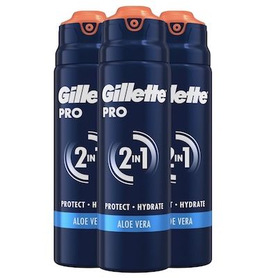 🪒 3x 200ml Gillette PRO Rasiergel für 12,69€ (statt 15€)