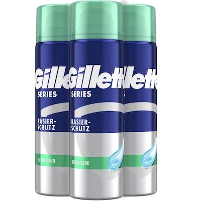 🪒 3x 200ml Gillette Series Sensitive Rasiergel für 7,59€ (statt 9€)