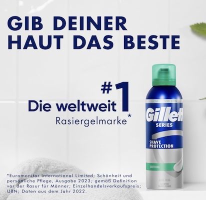 🪒 3x 200ml Gillette Series Sensitive Rasiergel für 7,59€ (statt 9€) 🪒 3x 200ml Gillette Series Sensitive Rasiergel für 7,59€ (statt 9€)