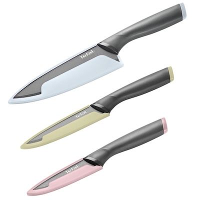 🔪 Tefal Slicy 3-tlg. Messer-Set mit Soft Touch Griff für 19,99€ (statt 26€)