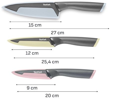 🔪 Tefal Slicy 3-tlg. Messer-Set mit Soft Touch Griff für 19,99€ (statt 26€) 🔪 Tefal Slicy 3 tlg. Messer Set mit Soft Touch Griff für 19,99€ (statt 26€)