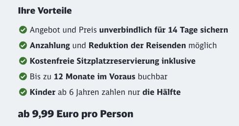 🚂💨 Bahn Sparpreis Gruppe ab 6 Personen ➡️ inkl. Reservierung oder ICE ab 9,99€ p.P. 🚂💨 Bahn Sparpreis Gruppe ab 6 Personen ➡️ inkl. Reservierung oder ICE ab 9,99€ p.P.