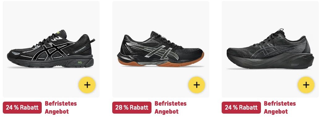 🤯👟 Amazon: Asics Sneaker im Sale mit bis -68% z.B. Gel-Challenger 15 Clay Sneaker ab 77€ (statt 93€) 🤯👟 Amazon: Asics Sneaker im Sale mit bis 68% z.B. Gel Challenger 15 Clay Sneaker ab 77€ (statt 93€)