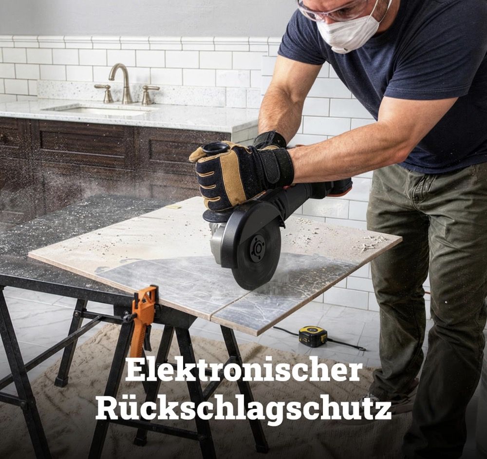 🌀 Worx WX807 Akku Winkelschleifer inkl. Akku & Ladegerät für 93,49€ (statt 110€)