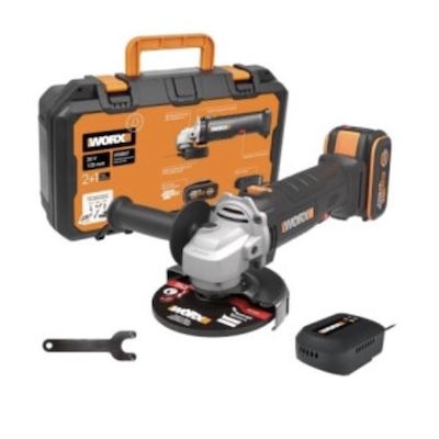 🌀 Worx WX807 Akku-Winkelschleifer inkl. Akku & Ladegerät für 93,49€ (statt 110€)