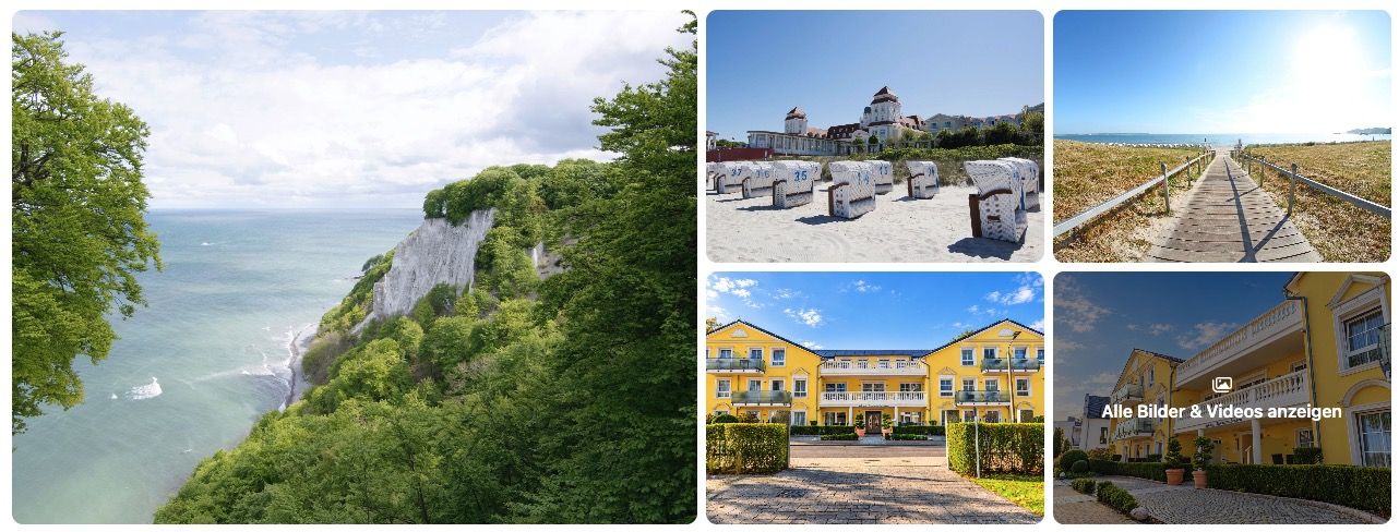 ☀️ Binz auf Rügen im 4* Arkona Strandresidenzen 🏖️ 4 Nächte inkl. HP ab 199€ (statt 320€)