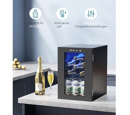 💨 EUHOMY Getränkekühlschrank mit 18L für 110€ (statt 130€)