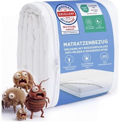 🛏️ BEDSURE Anti-Milben Matratzenbezug mit 180 x 200cm für 23,99€ (statt 30€)