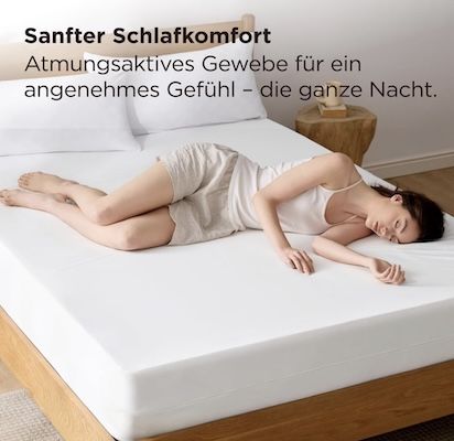 🛏️ BEDSURE Anti Milben Matratzenbezug mit 180 x 200cm für 23,99€ (statt 30€)