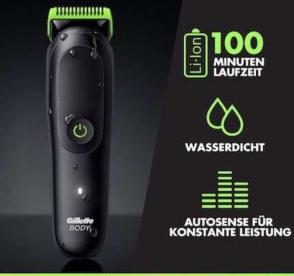 🪒 Gillette Labs i5 Body + Intimate Trimmer für 40,83€ (statt 48€) 🪒 Gillette Labs i5 Body + Intimate Trimmer für 40,83€ (statt 48€)
