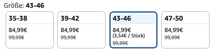 🧦 SNOCKS Socken Adventskalender 🎄 mit 24 Paar für 84,99€ (statt 100€) 🧦 SNOCKS Socken Adventskalender 🎄 mit 24 Paar für 84,99€ (statt 100€)