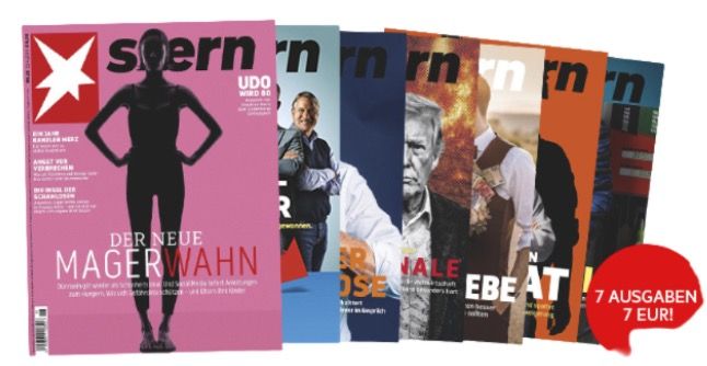 🗞️ 7 Ausgaben stern für nur 7€ (statt 46€) 🗞️ 7 Ausgaben stern für nur 7€ (statt 46€)