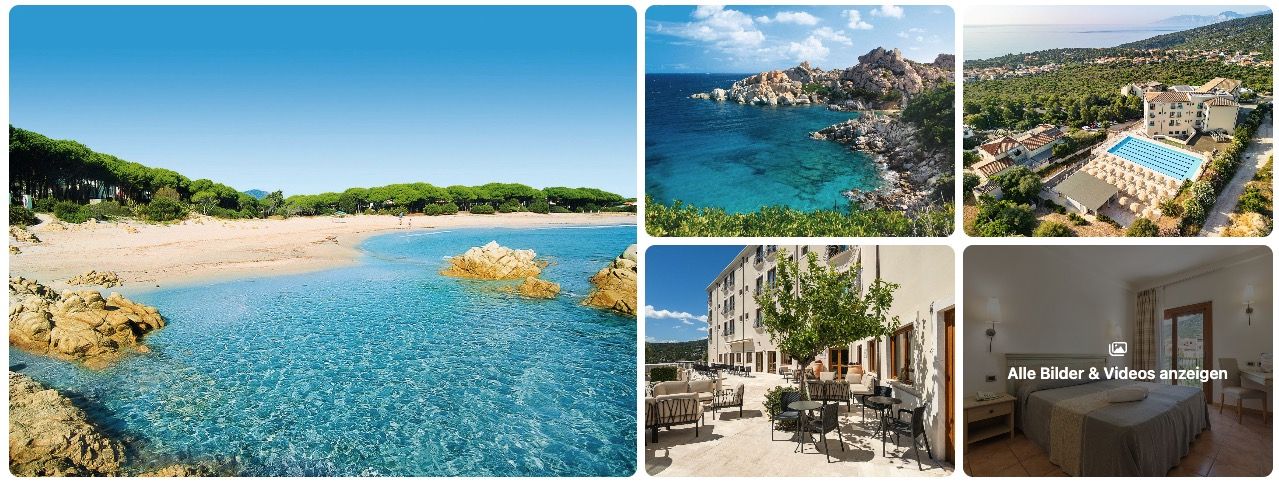 ☀️ 8 Tage Sardinien im 4* Hotel 🏖️ mit HP & Flügen ab 749€ (statt 917€) ➡️ April bis Oktober 2027 ☀️ 8 Tage Sardinien im 4* Hotel 🏖️ mit HP & Flügen ab 749€ (statt 917€) ➡️ April bis Oktober 2027