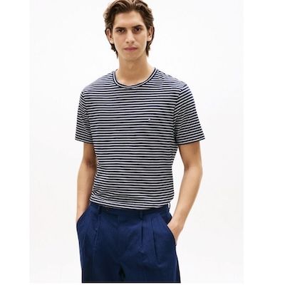 Tommy Hilfiger Seasonal Stripe Regular Fit T-Shirt für 23€ (statt 32€)