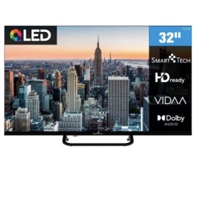 📺 Smart Tech – 32″ QLED Smart TV mit HD für 159,99€ (statt 190€)