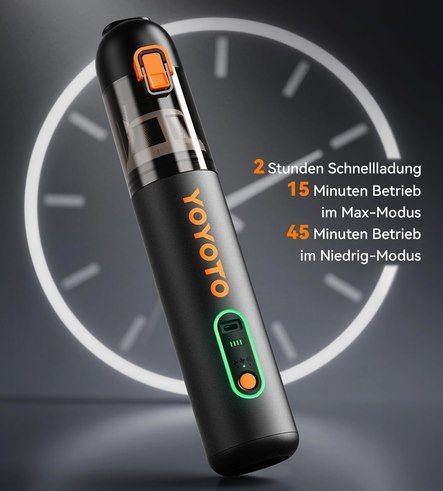 🧹 yoyoto VC28 Mini Akku-Staubsauger mit 22,1kPa & viel Zubehör für 27,99€ (statt 56€) 🧹 yoyoto VC28 Mini Akku Staubsauger mit 22,1kPa & viel Zubehör für 27,99€ (statt 56€)