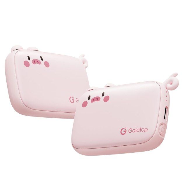 🥶 2x Gaiatop Handwärmer wiederaufladbar als Schwein für 10,99€ (statt 14€)
