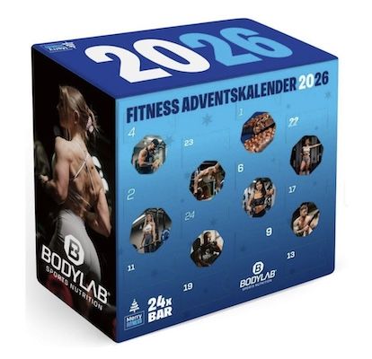 🍫 1,5kg 💪 Bodylab Riegel Adventskalender (2026) für 44,99€ (statt 55€)