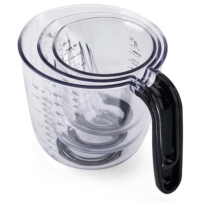 🍶 KitchenAid abgewinkeltes Messbecher-Set, 3-teilig für 14,99€ (statt 29€)