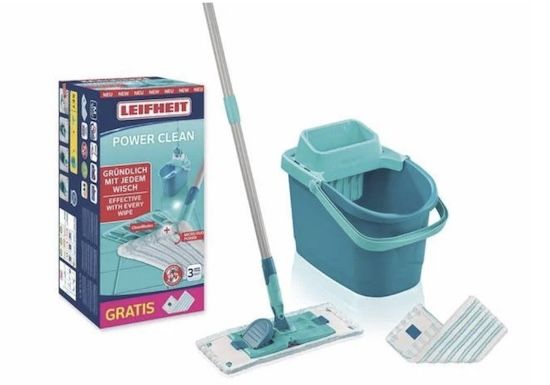 🧽 Leifheit PowerClean M Reinigungsset + Duo-Bezug für 12,78€ (statt 41€) 🧽 Leifheit PowerClean M Reinigungsset + Duo Bezug für 12,78€ (statt 41€)