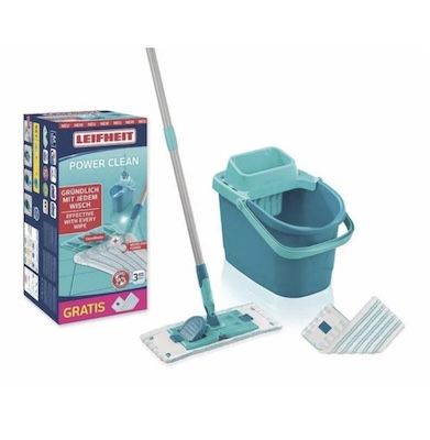 🧽 Leifheit PowerClean M Reinigungsset + Duo-Bezug für 12,78€ (statt 41€)